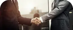 Corporate Businessmen Shaking Hands