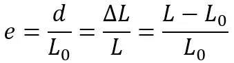 Formula for elongation